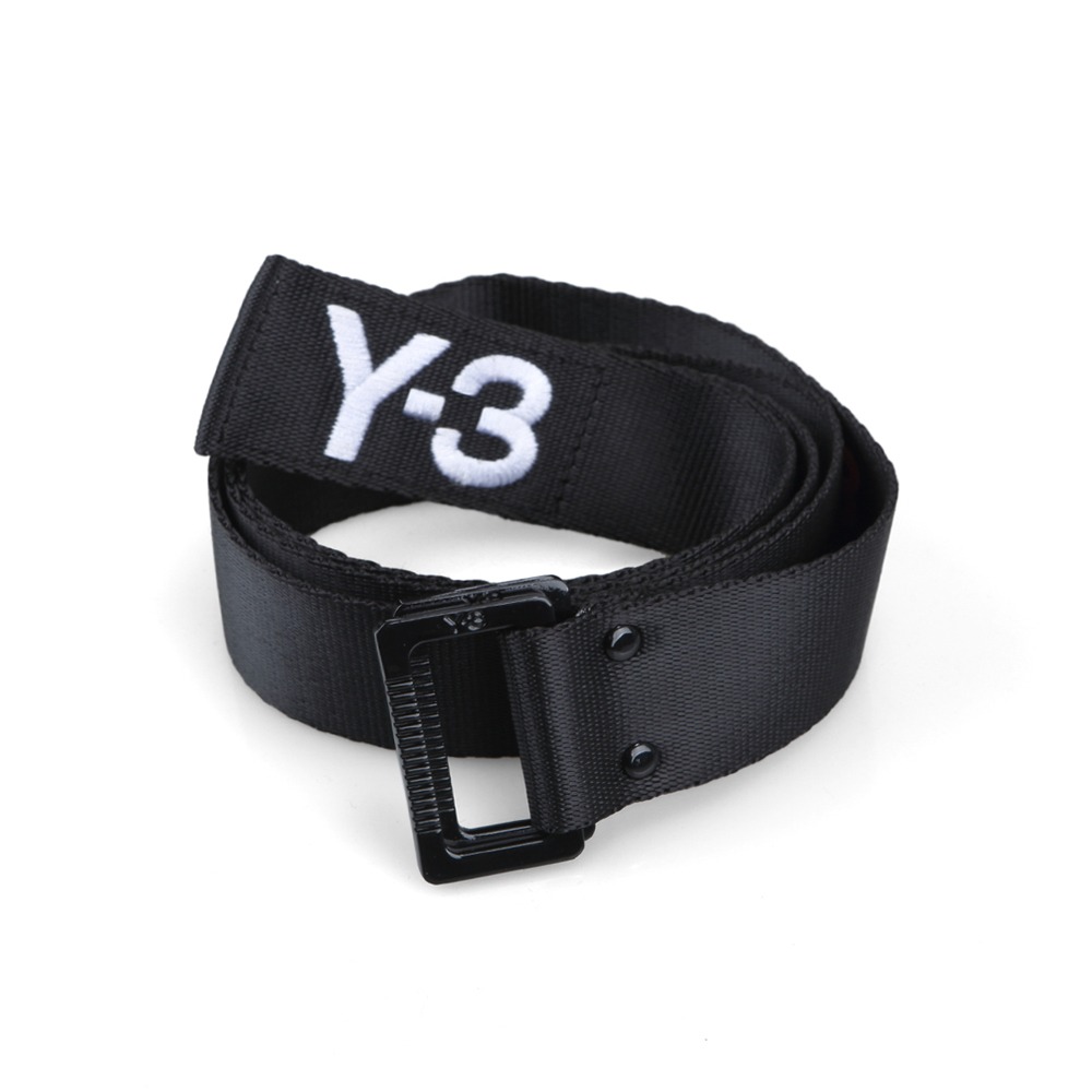 Y-3 로고 블랙 벨트